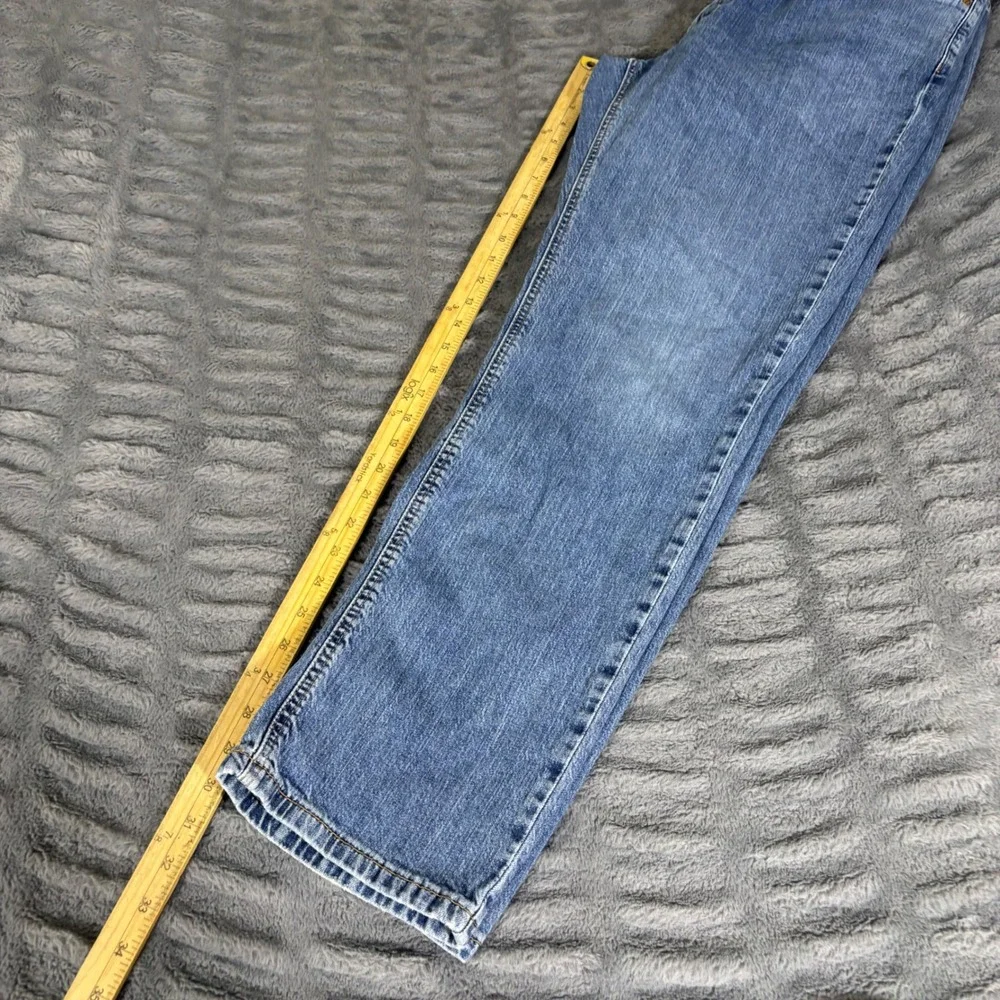 Levis 541 Athletic Taper Mens Blue Jeans 36x32 Medium Wash Stretch 18181-0629